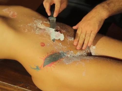 Luna tortured with hot wax part 1 and part 2